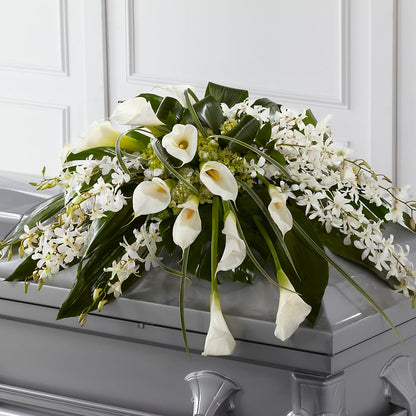Angel Wings Casket Spray –  Kiss Floral Llc, Claymont DE