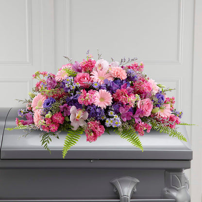 Glorious Garden Casket Spray –  Kiss Floral Llc, Claymont DE