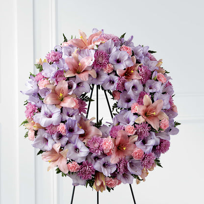 Beloved Friend Wreath –  Kiss Floral Llc, Claymont DE