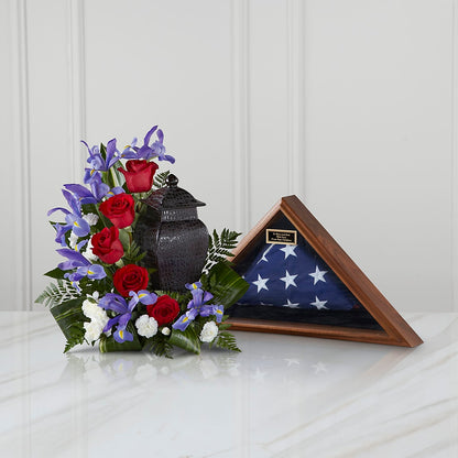Patriotic Tribute Arrangement –  Kiss Floral Llc, Claymont DE