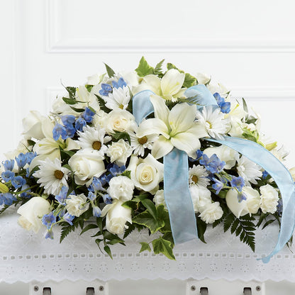 Tender Treasure Casket Spray –  Kiss Floral Llc, Claymont DE