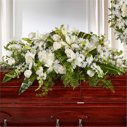 Abundance Casket Spray –  Kiss Floral Llc, Claymont DE