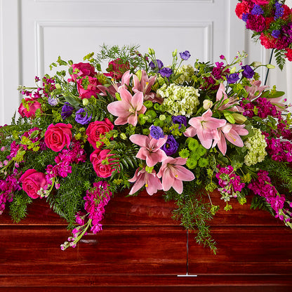 Radiant Tribute Casket Spray –  Kiss Floral Llc, Claymont DE