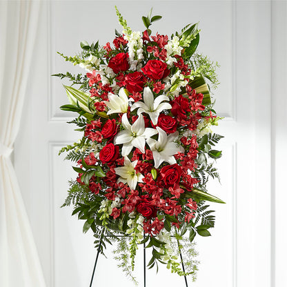Everlasting Memory Standing Spray –  Kiss Floral Llc, Claymont DE