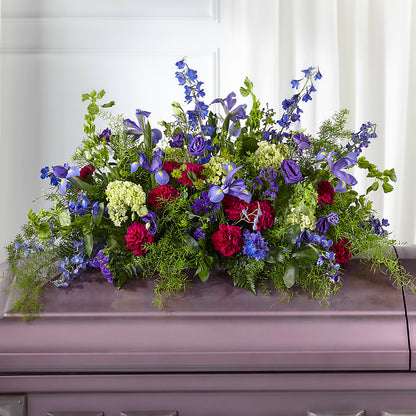 Always Treasured Casket Spray –  Kiss Floral Llc, Claymont DE