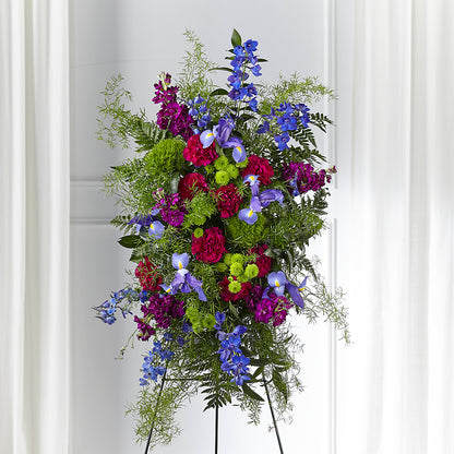 Heavenly Skies Standing Spray –  Kiss Floral Llc, Claymont DE
