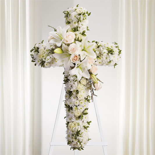 Spiritual Guidance Standing Spray –  Kiss Floral Llc, Claymont DE