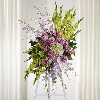 Lasting Legacy Standing Spray –  Kiss Floral Llc, Claymont DE