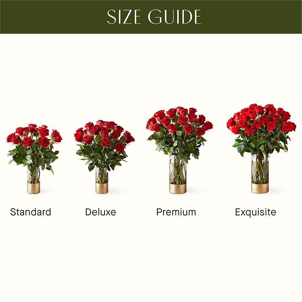 Classic Love Red Rose Bouquet –  Kiss Floral Llc, Claymont DE