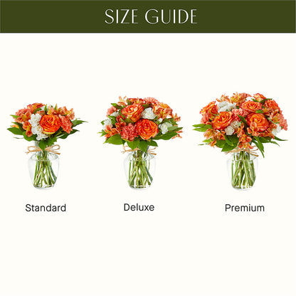 Apricot Glow Bouquet –  Kiss Floral Llc, Claymont DE