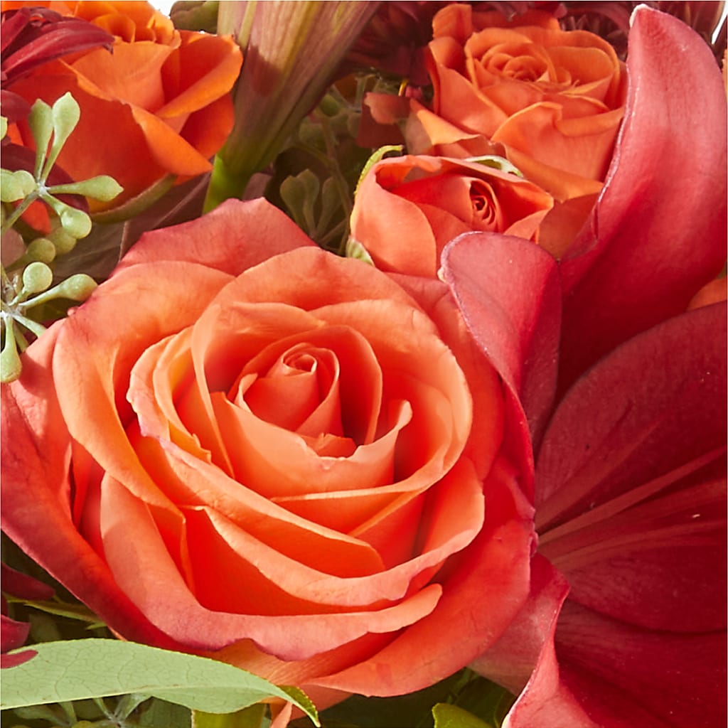 Crimson Leaves Bouquet –  Kiss Floral Llc, Claymont DE