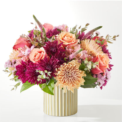 Berry Cobbler Bouquet with Ivory Vase –  Kiss Floral Llc, Claymont DE