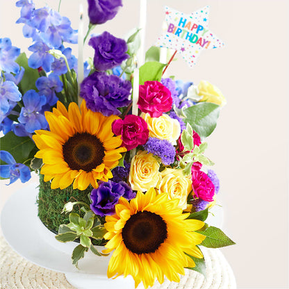 Star of the Day Floral Cake –  Kiss Floral Llc, Claymont DE