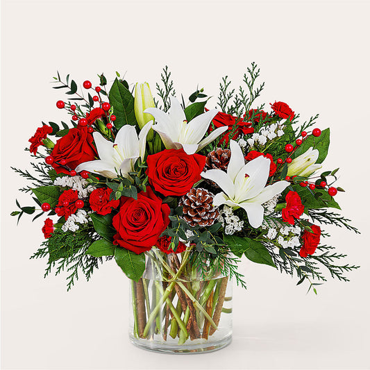 Best in Snow Bouquet –  Kiss Floral Llc, Claymont DE