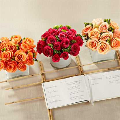 Dawn Rose Centerpiece –  Kiss Floral Llc, Claymont DE